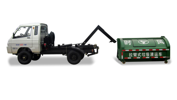 大发welcome风菱D版单排纯电动车厢可卸式垃圾车